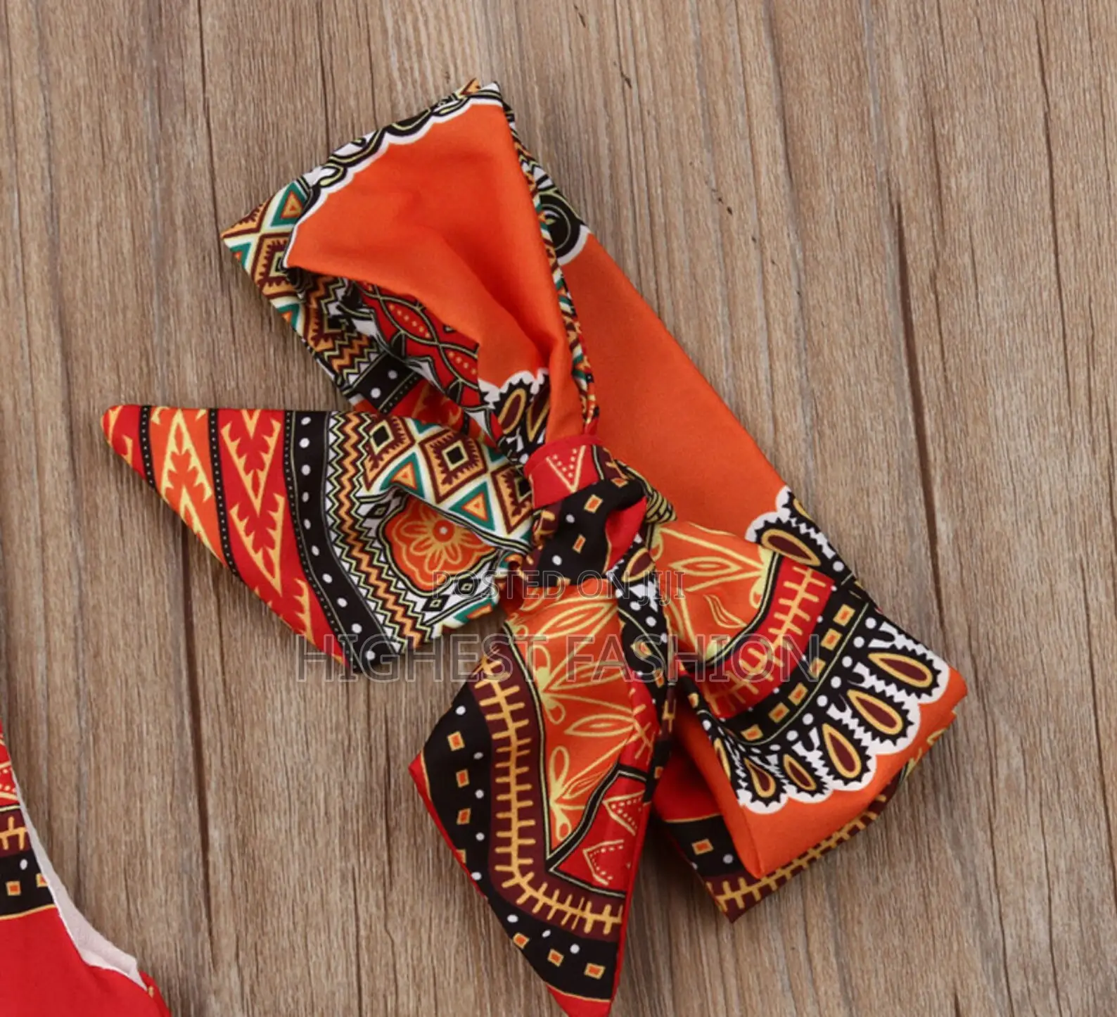 Girls Kids African Jumpsuit