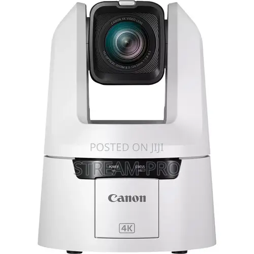 Canon Cr-n500 Professional Ndi Hx2 Ptz Camera With 15x Zoom (White)