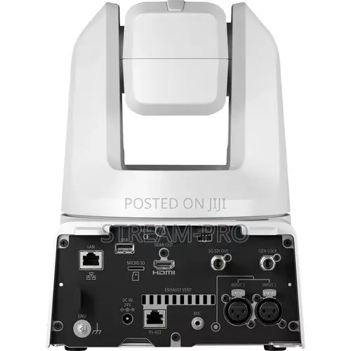 Canon Cr-n500 Professional Ndi Hx2 Ptz Camera With 15x Zoom (White)