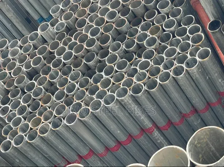 2 4 Inches Galvanize Round Pipe 1.8mm 3mm Red White Paint and 4l