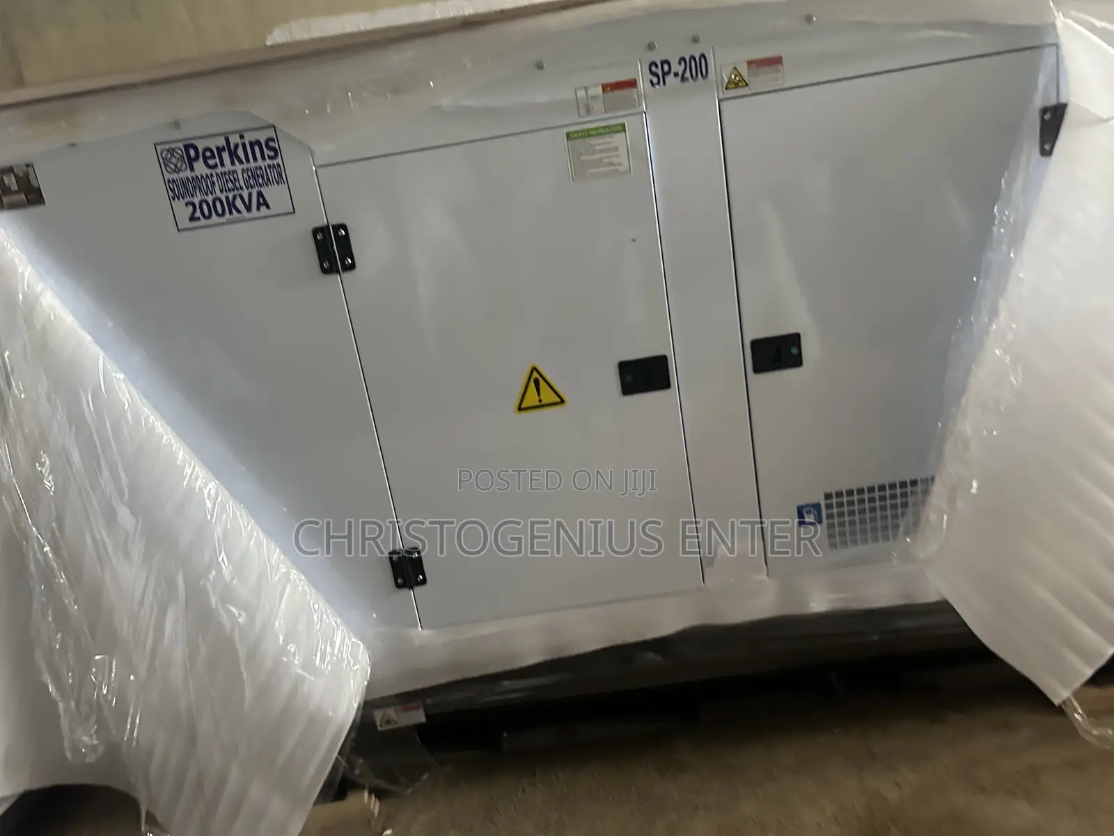 Brand New England Standard 200kva Perkins Sp Generator