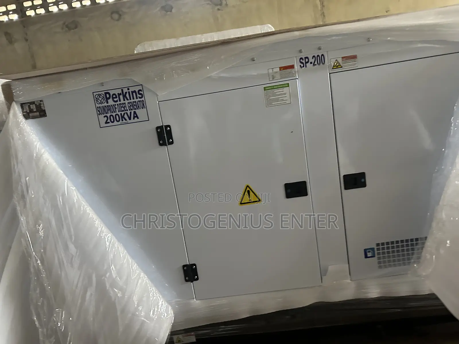 Brand New England Standard 200kva Perkins Sp Generator