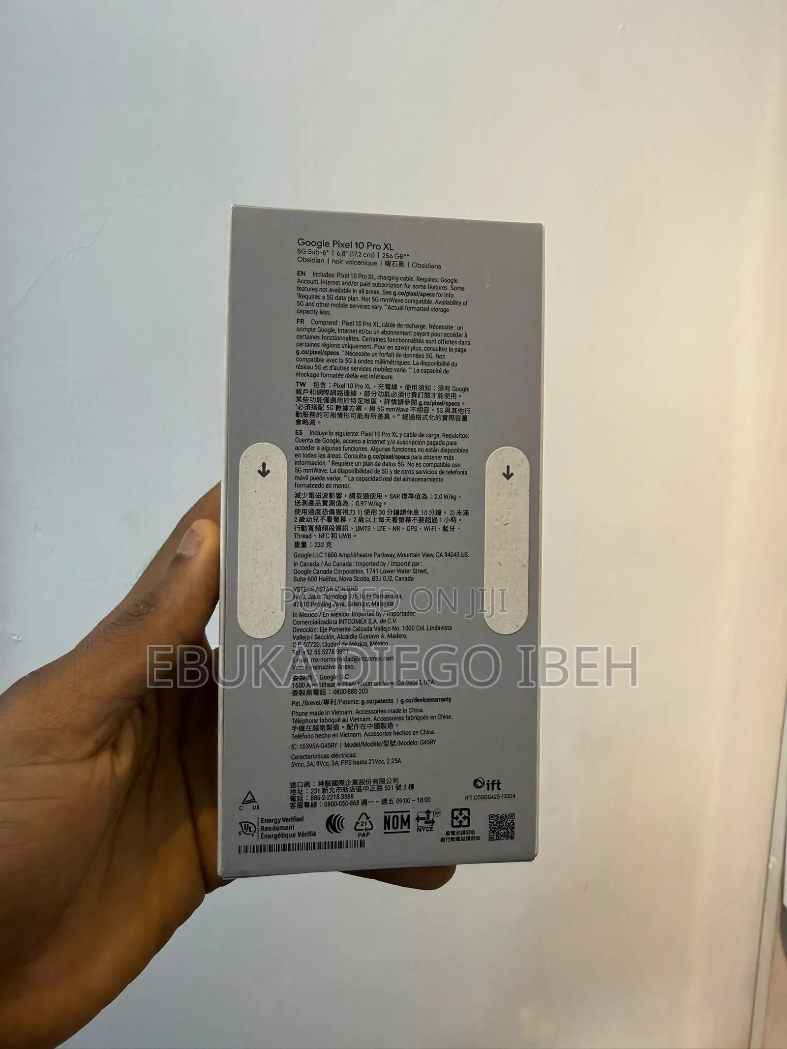 New Google Pixel 10 Pro XL 256 GB Gray