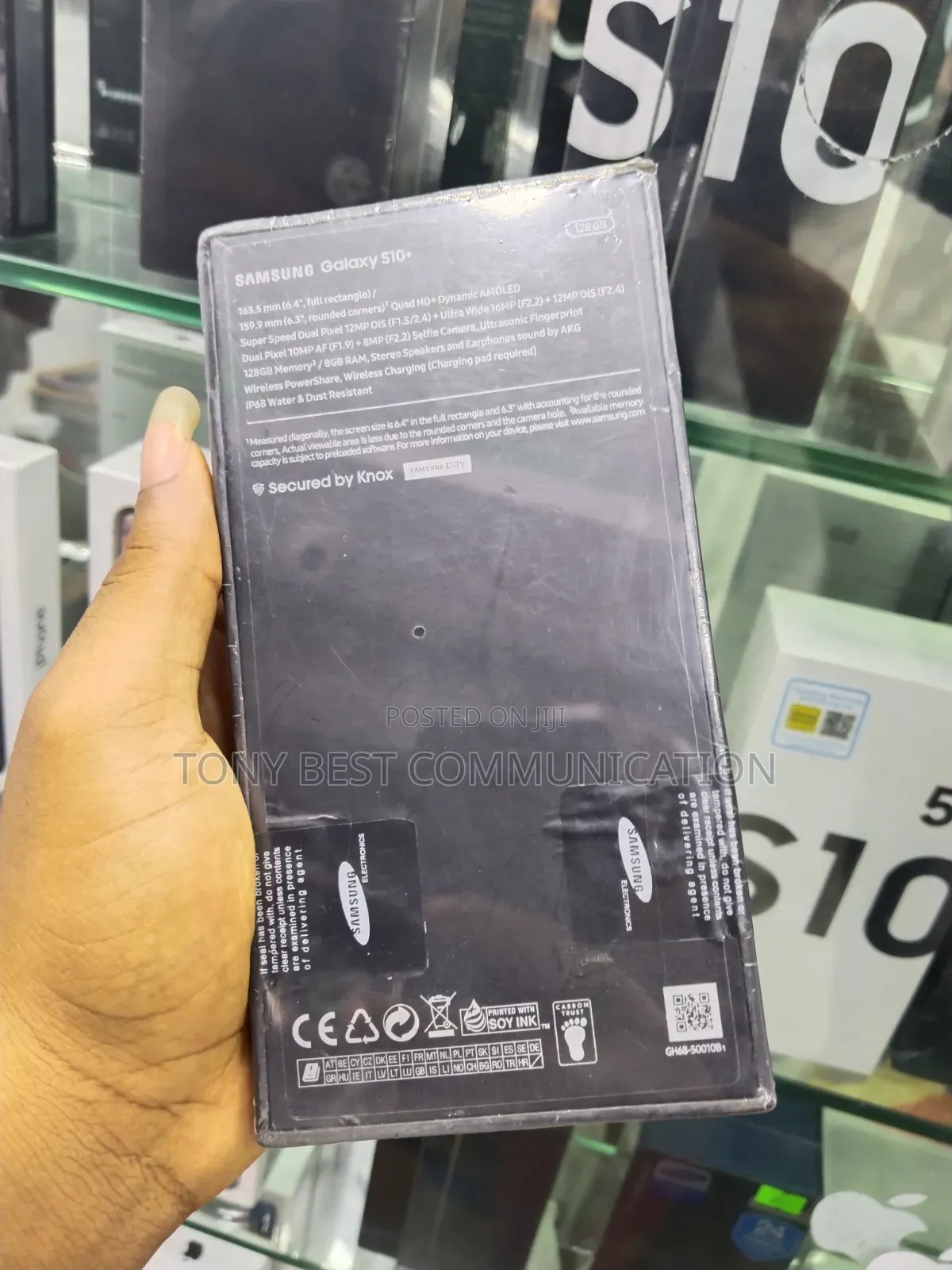 New Samsung Galaxy S10 Plus 128 GB Black