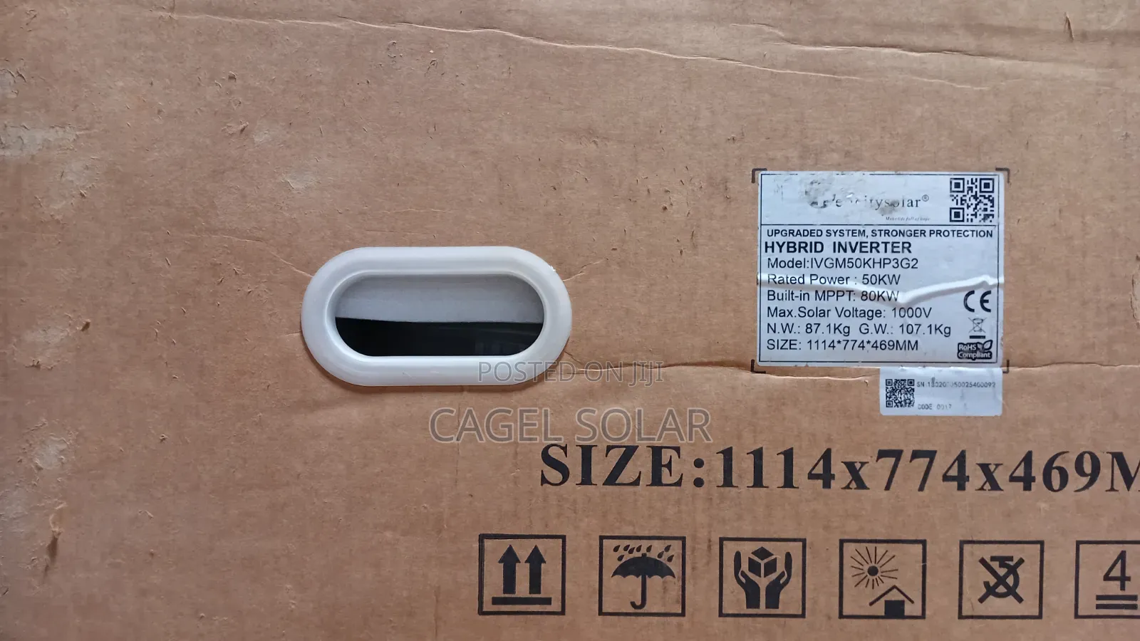 Felicity 50kva 48v High-Voltage Hybrid Solar Inverter