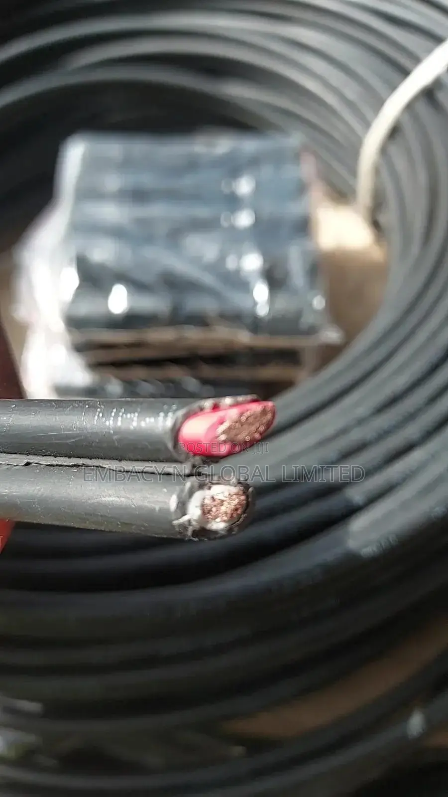6mm 2core Solar Cable Insulation Double Coated