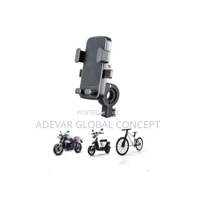 Motorcycle Bicycle Bike Mobile Phone Stand Holder Anti-Shake
