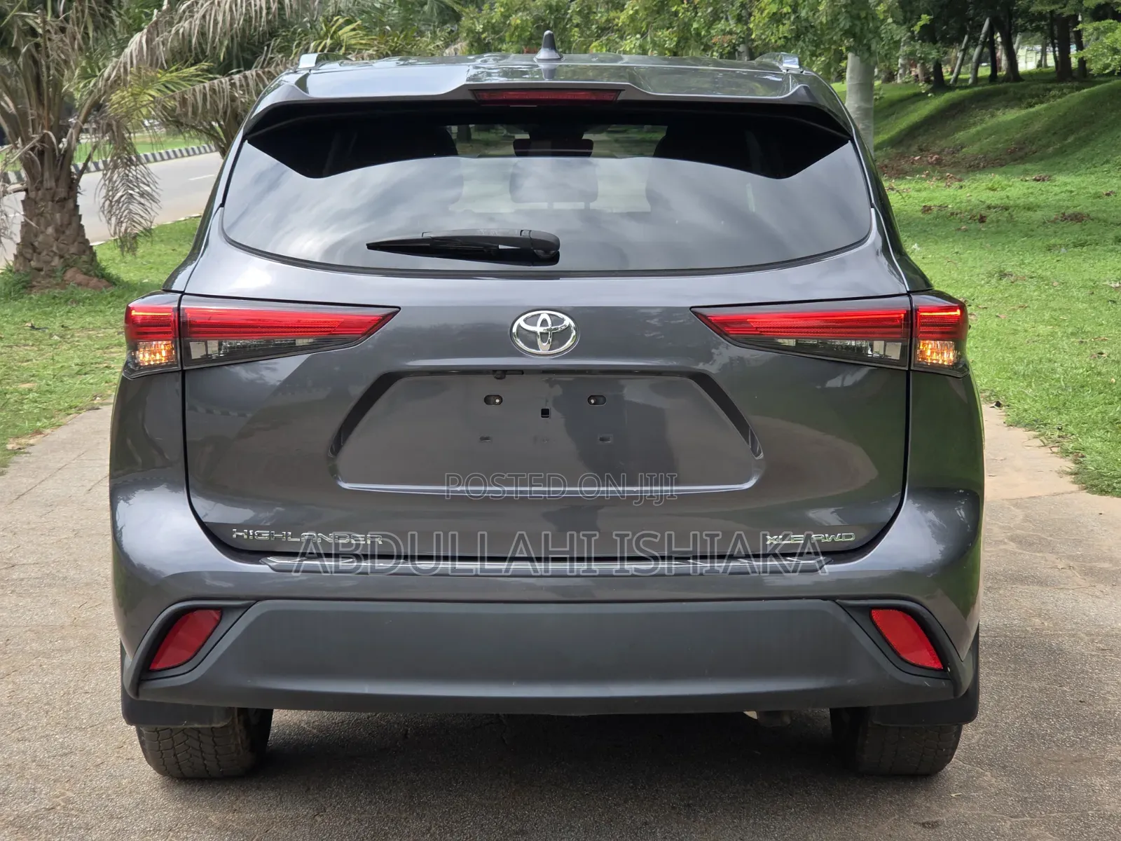Toyota Highlander 2020 Gray