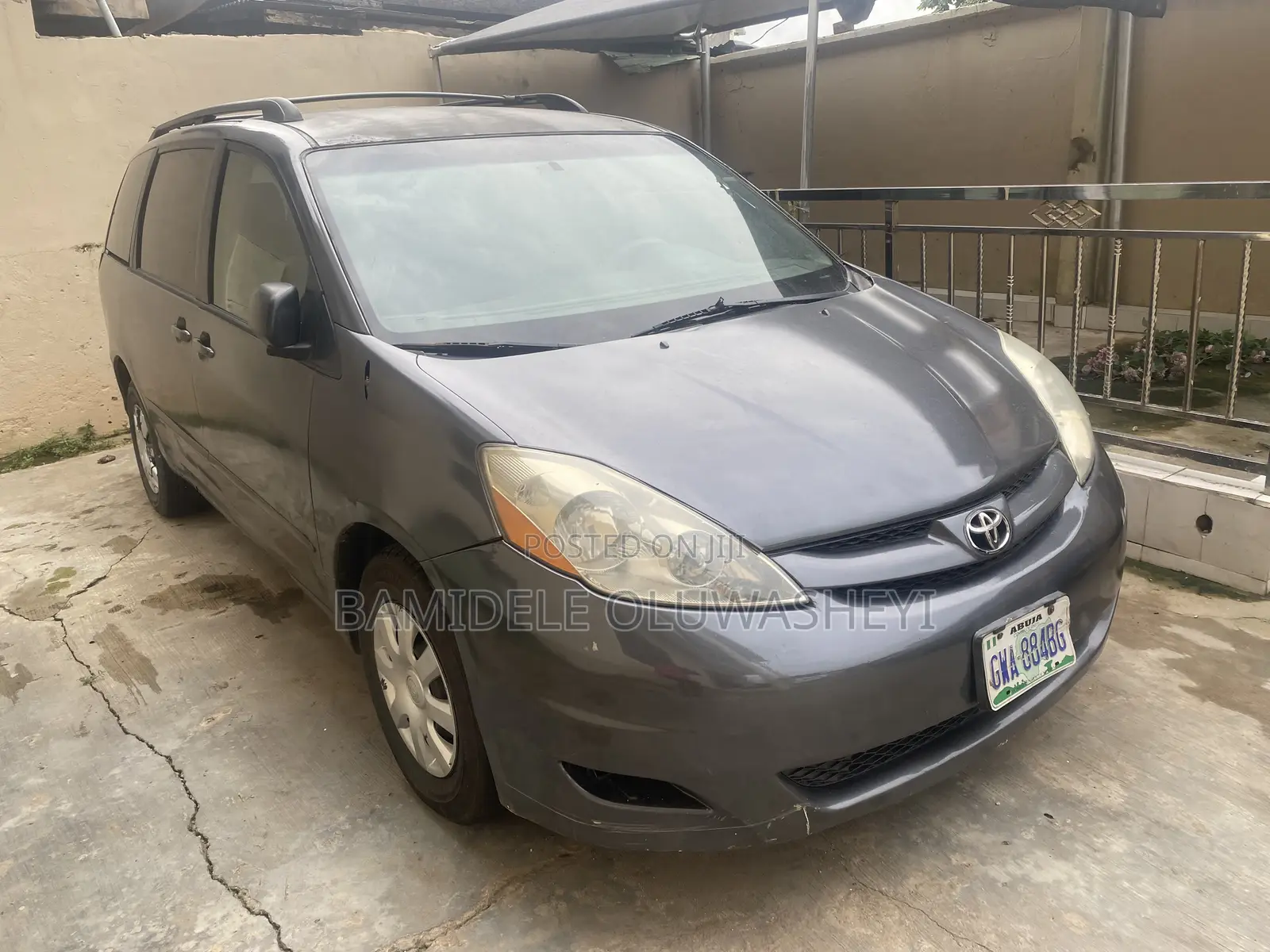 Toyota Sienna LE 4WD 2007 Gray