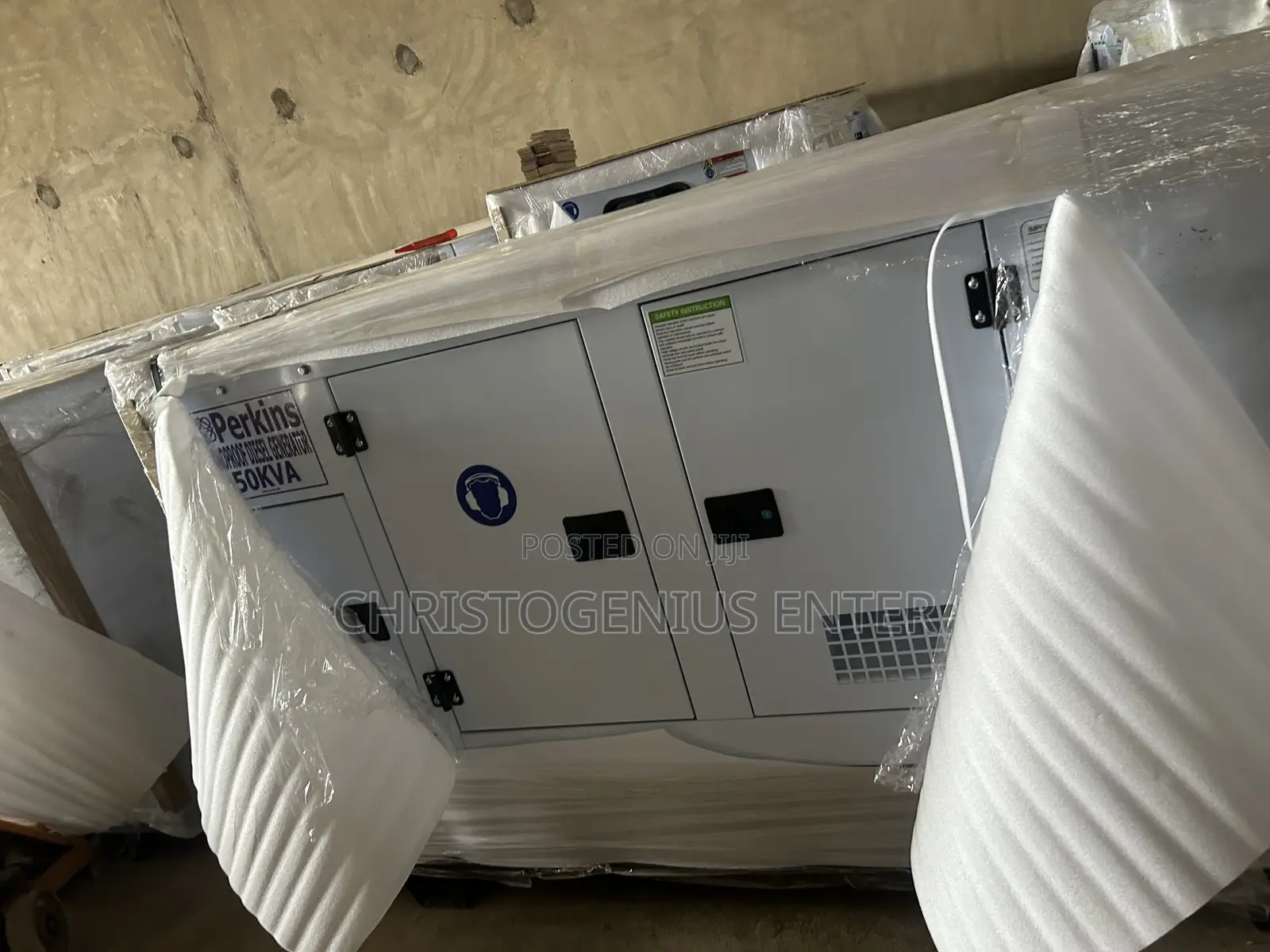 50kva Perkins Soundproof Generator Set With % Copper Coil