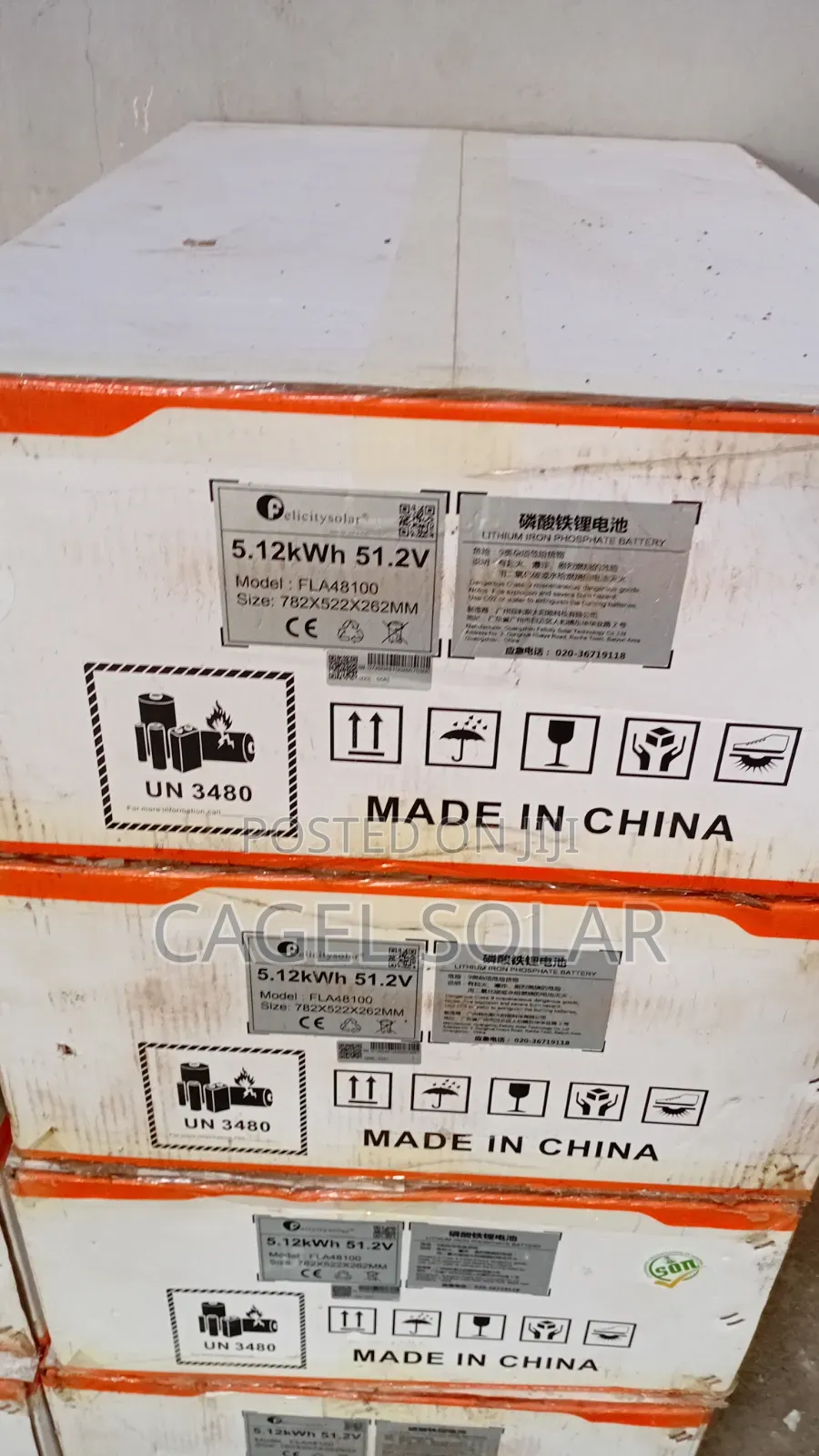 Felicity 5kwh 48v Lithium Battery (Lifepo4)