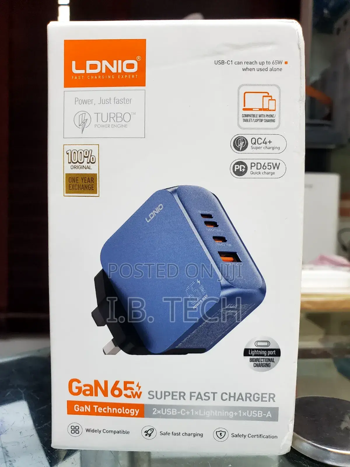 Ldnio 65w Super Fast Charger Q7