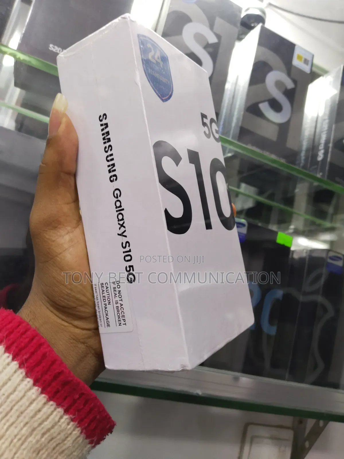New Samsung Galaxy S10 5G 256 GB White