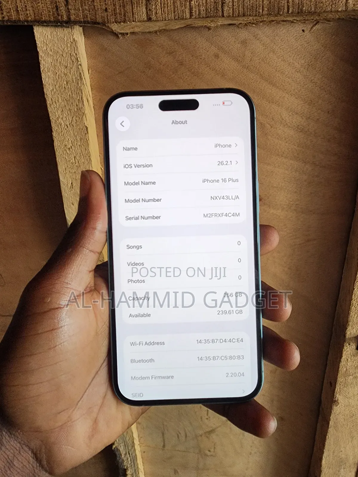 Apple iPhone 16 Plus 128 GB Gray