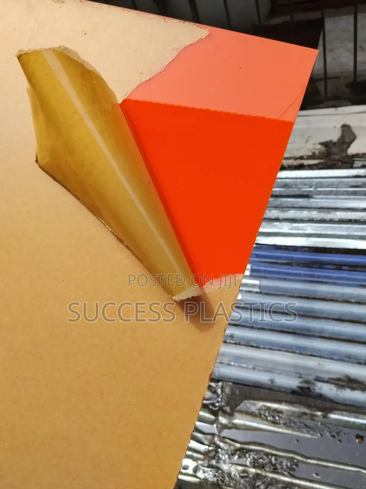 Original 3mm Orange Acrylic Sheets