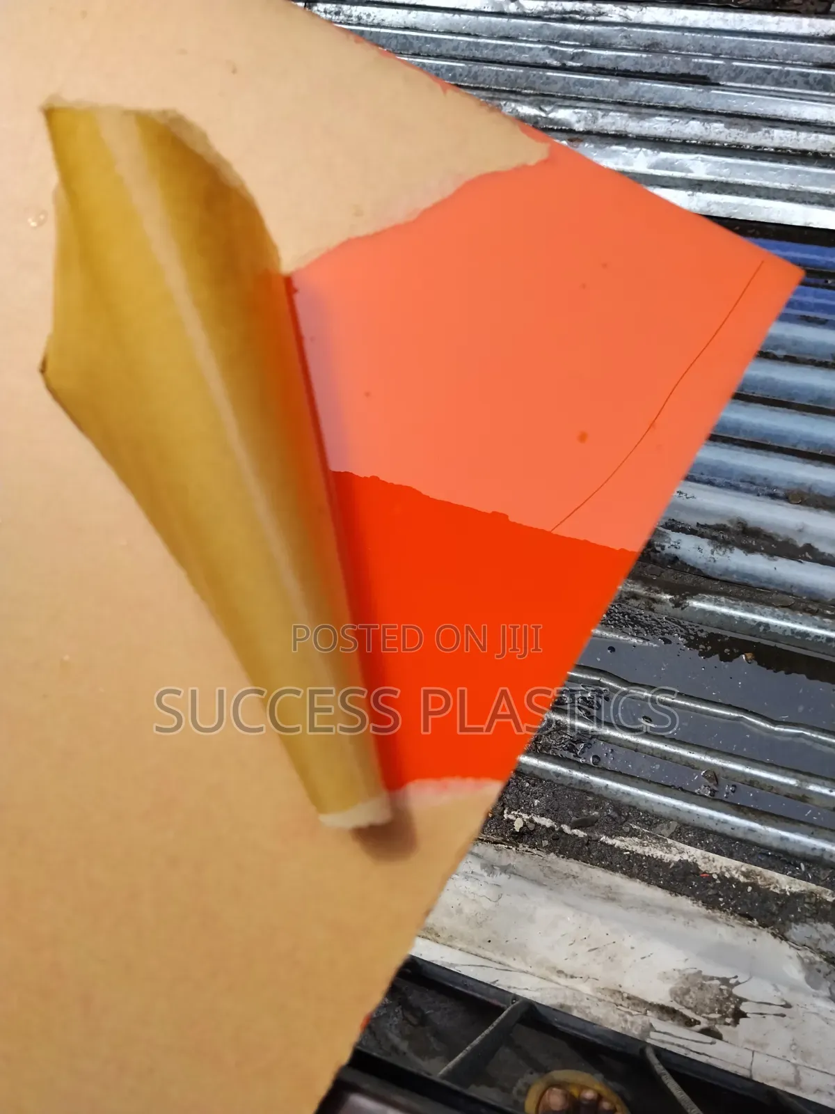 Original 3mm Orange Acrylic Sheets