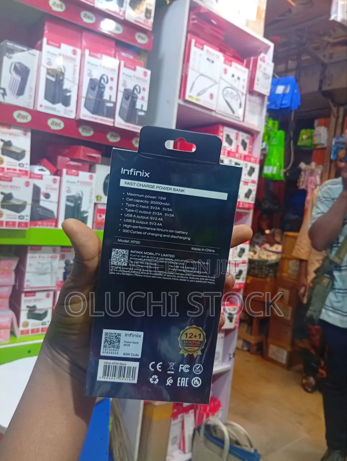 Infinix 20000mah Power Bank
