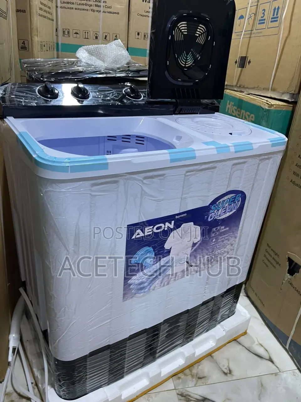 Aeon Twin Tub Clothes Cleaning Machine
