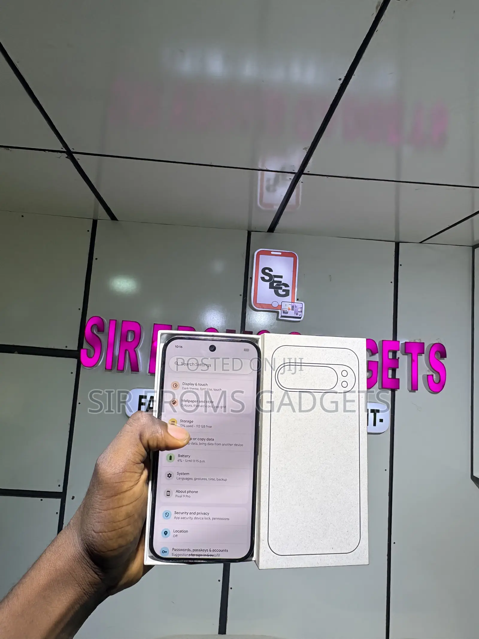 Google Pixel 9 Pro 128 GB Black