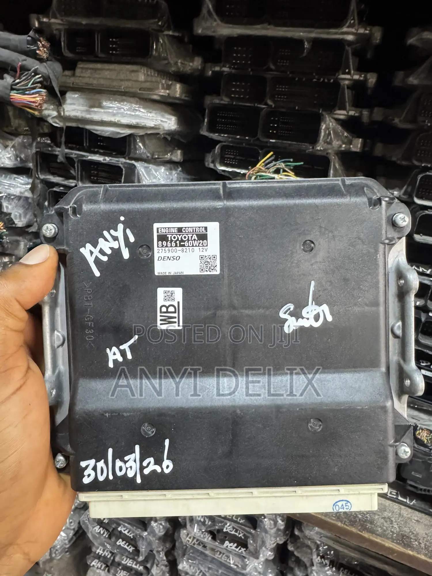 Ecu Brain Box Land Cruiser Prado 015/2017 Diesel 1kd at 89661-60w20