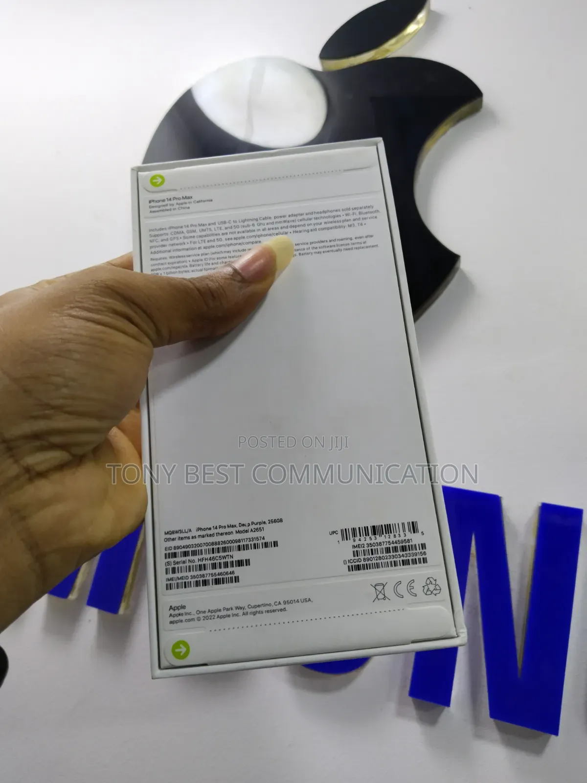 New Apple iPhone 14 Pro Max 256 GB Purple