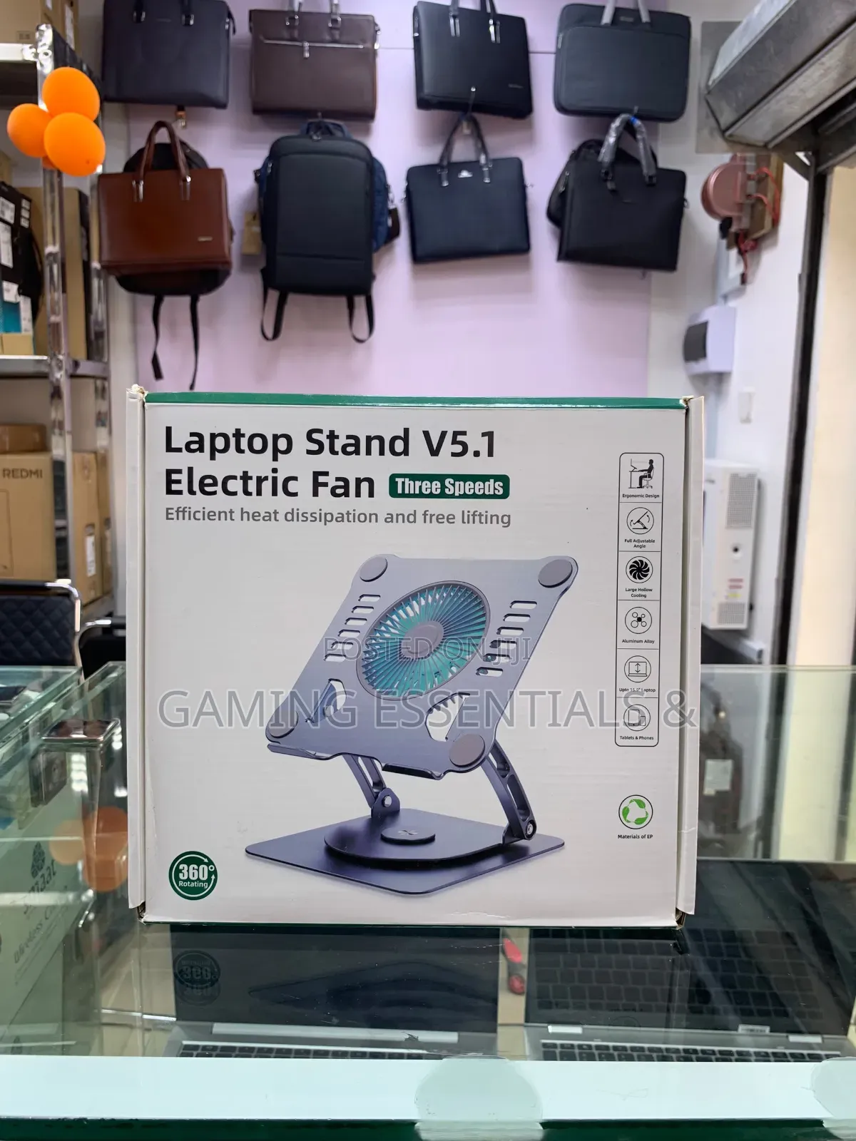 V5.1 Laptop Stand With Fan