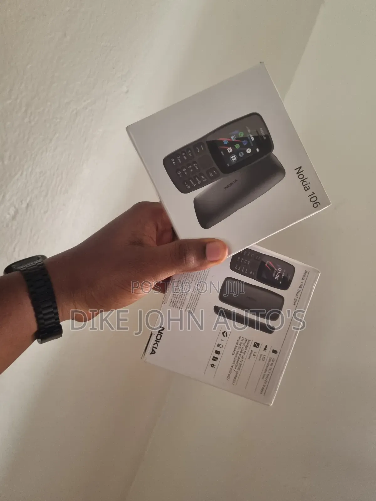 New Nokia 106 Black