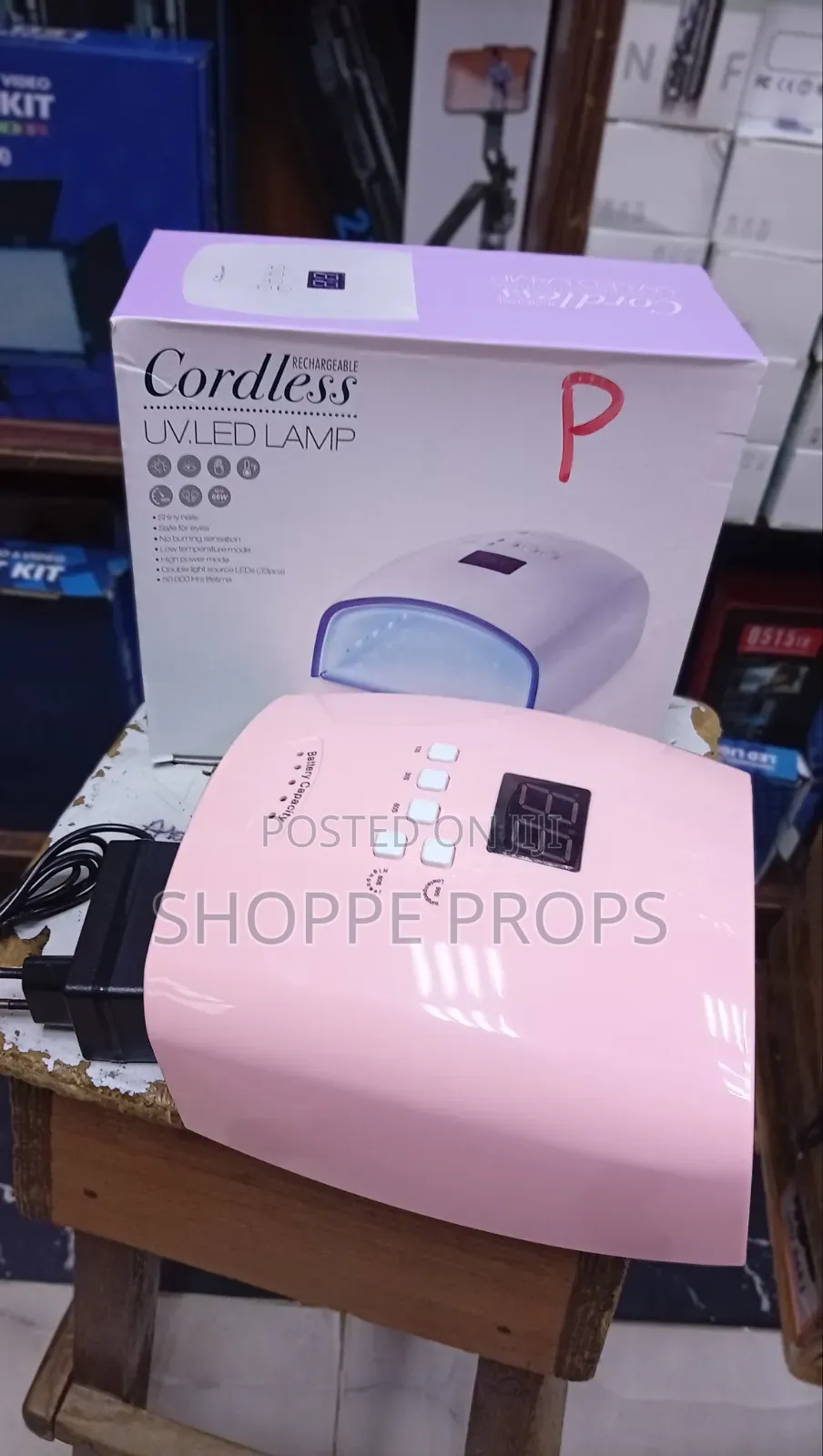 Cordless Rechargeable Uv Led Lamp Nail Dryer