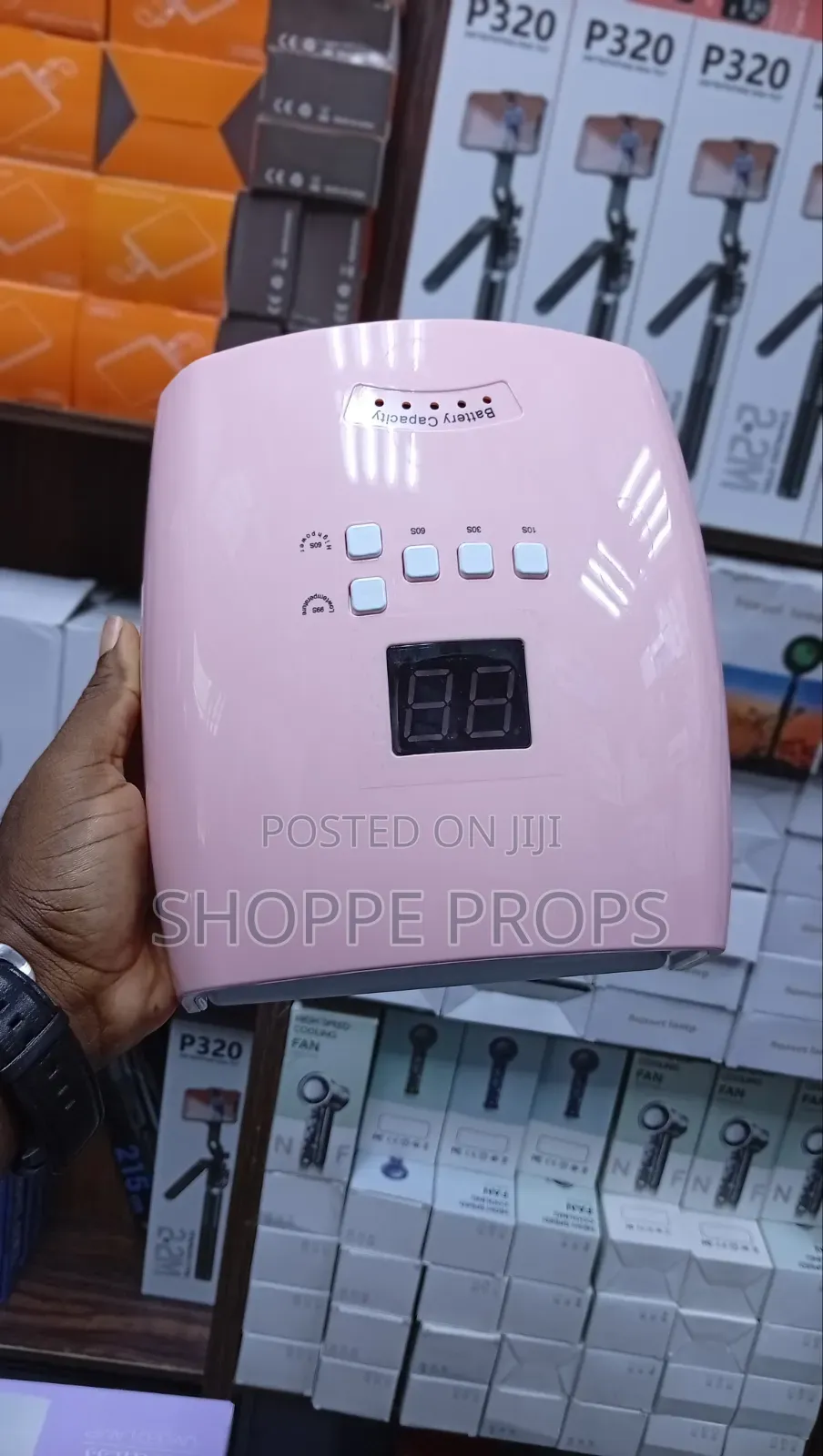 Cordless Rechargeable Uv Led Lamp Nail Dryer