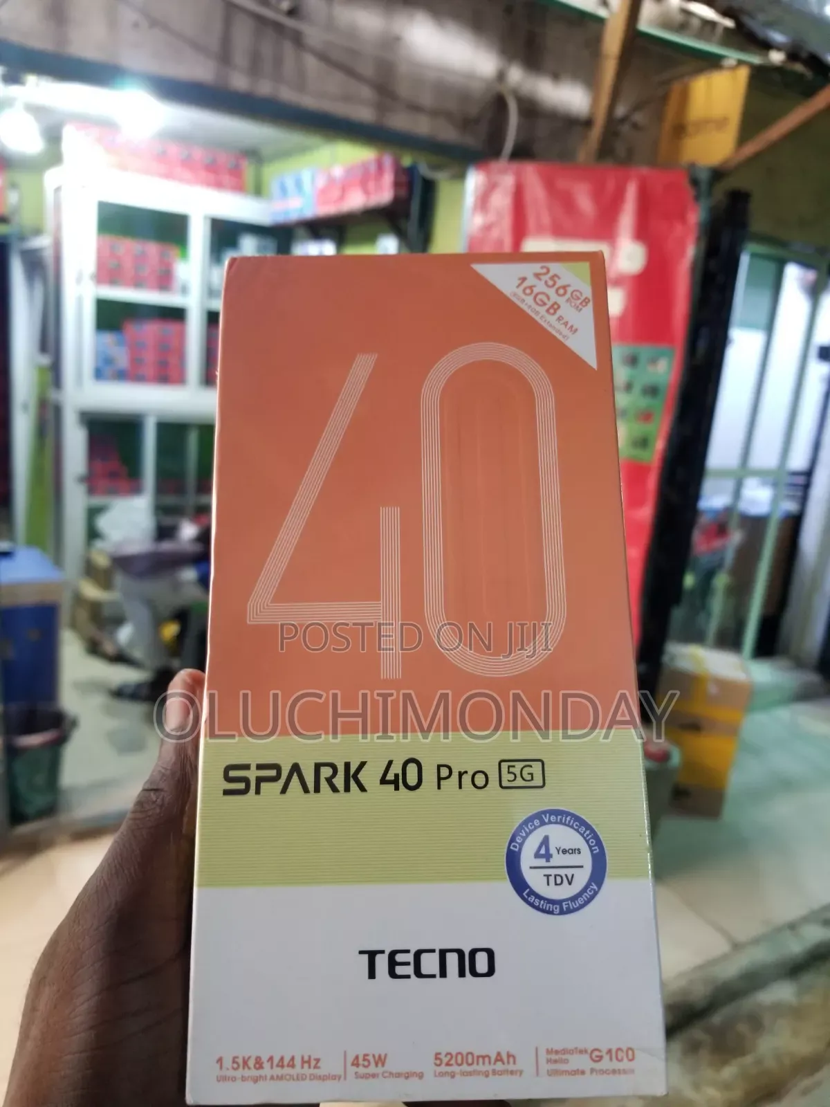 New Tecno Spark 5 Pro 128 GB Blue