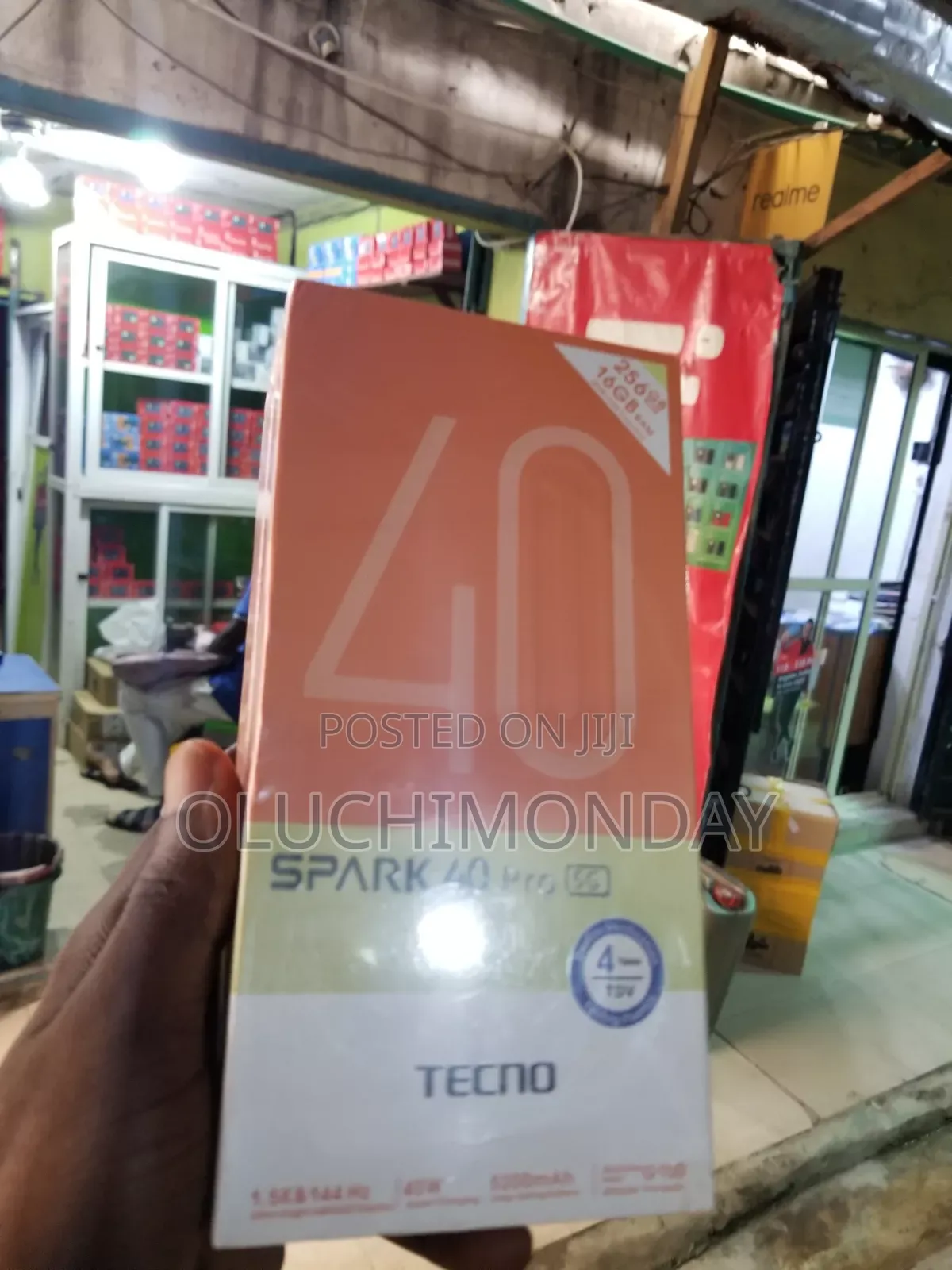New Tecno Spark 5 Pro 128 GB Blue