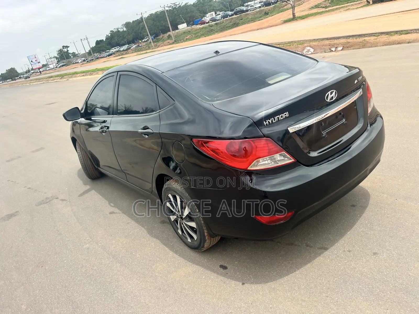 Hyundai Accent 2012 Black