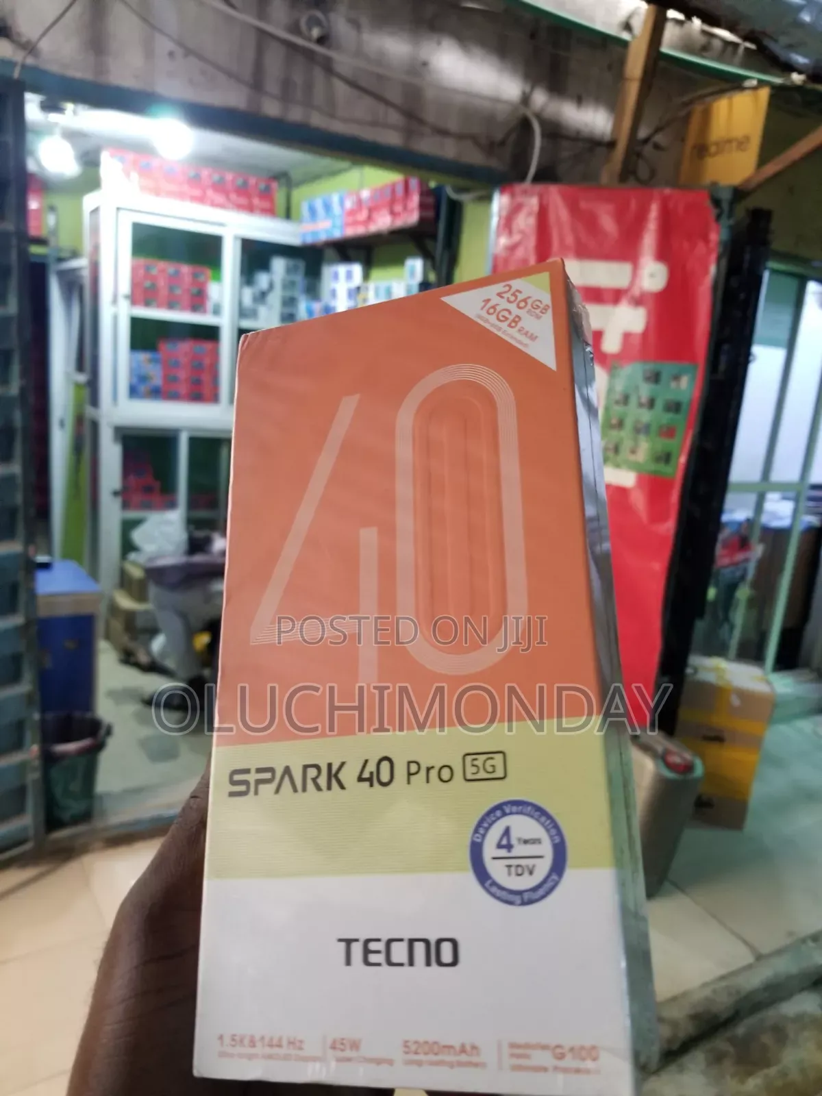 New Tecno Spark 5 Pro 128 GB Blue