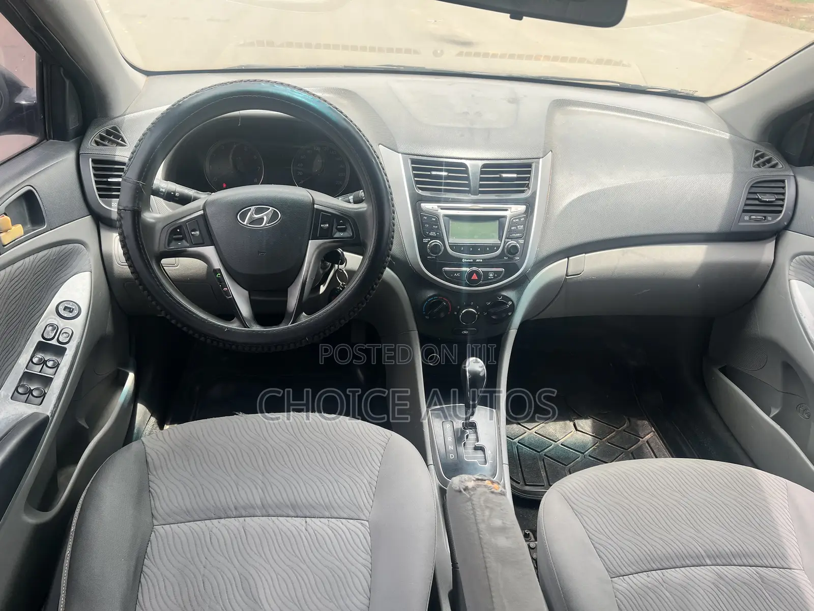 Hyundai Accent 2012 Black