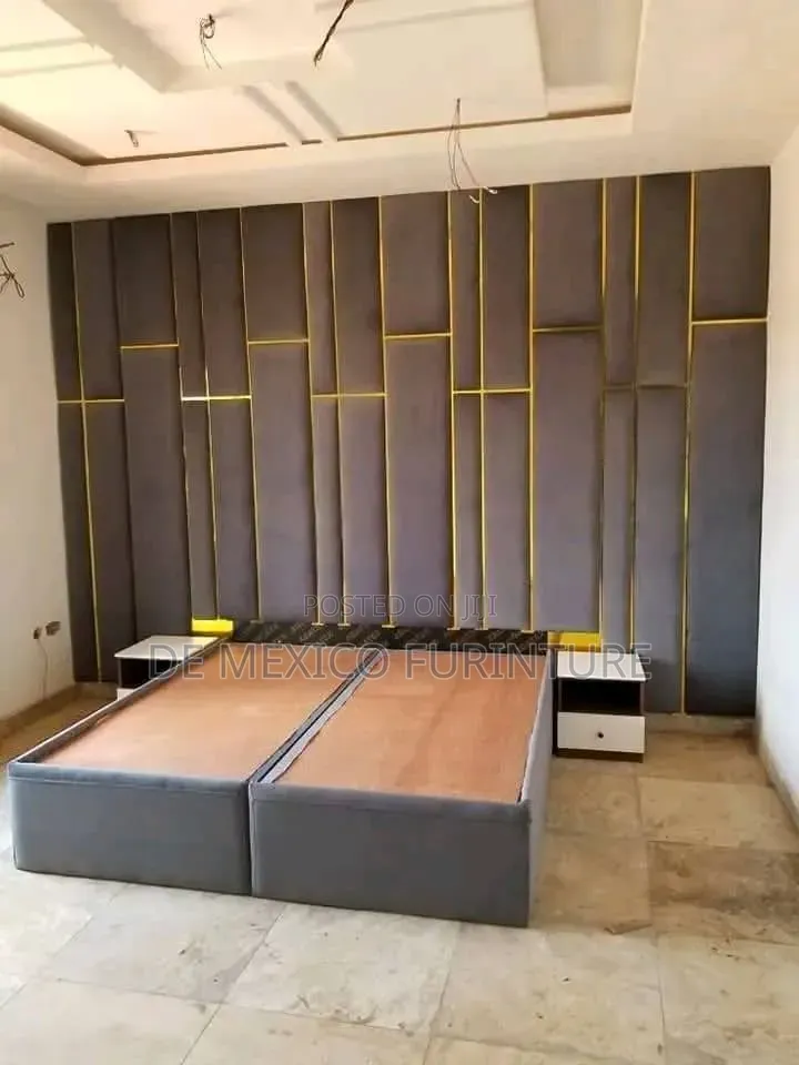 Standard Wall Padded Bed Frame