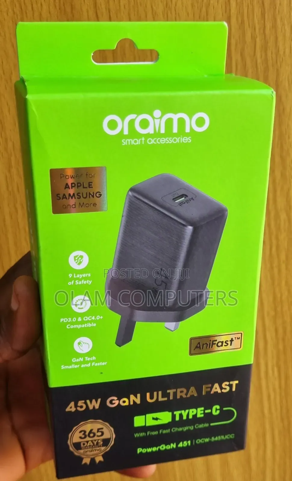 Oraimo 45w Charger