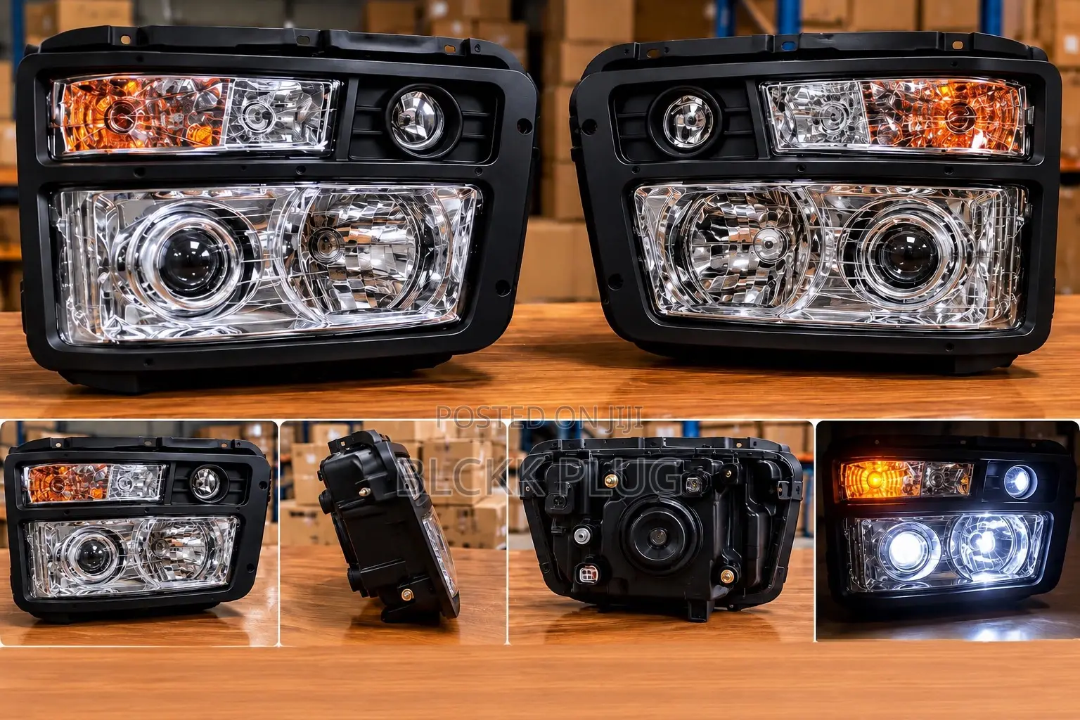 Premium Led Projector Truck Headlight Assembly (Pair)