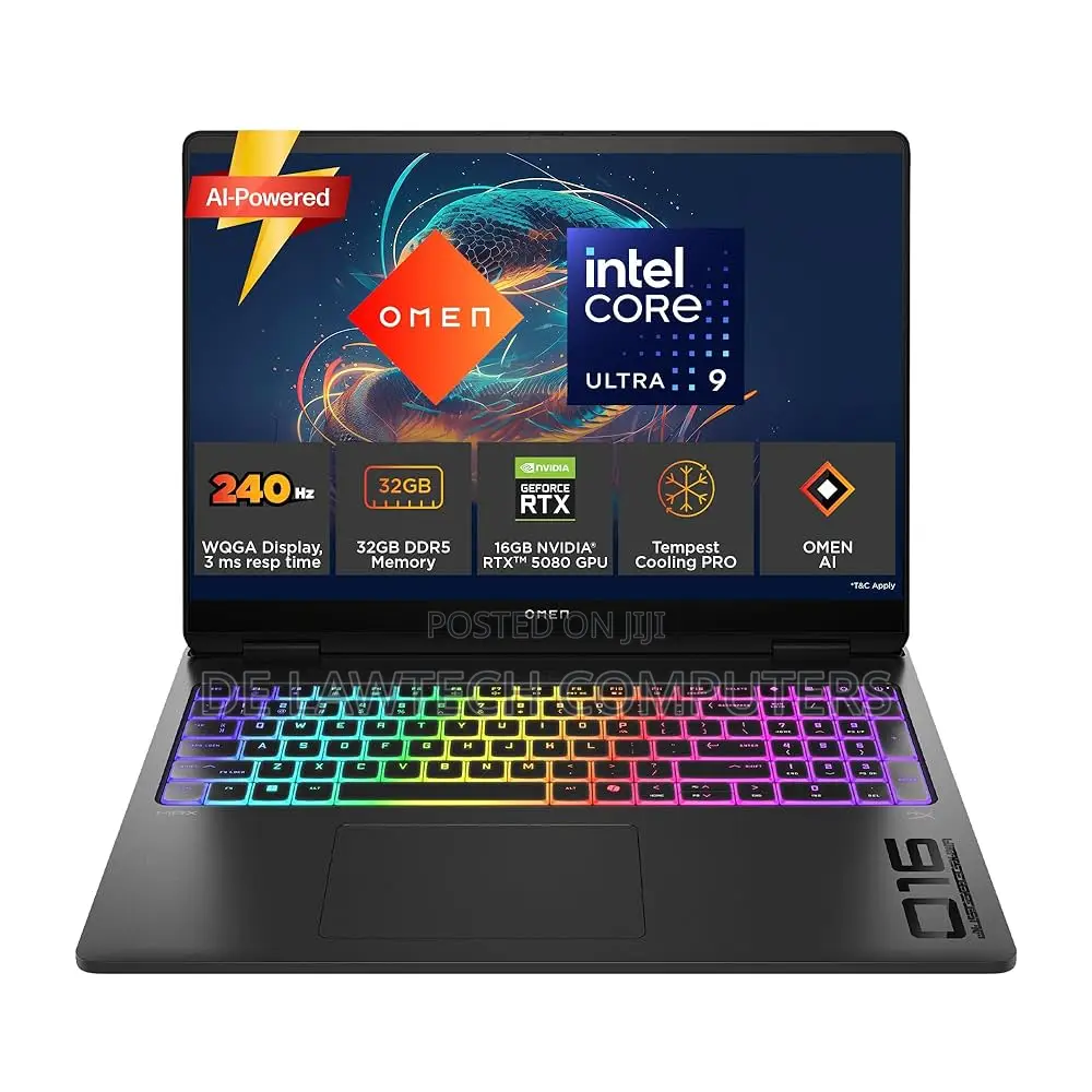 New Laptop HP Omen Max 16 32GB Intel Core Ultra 9 SSD 2T