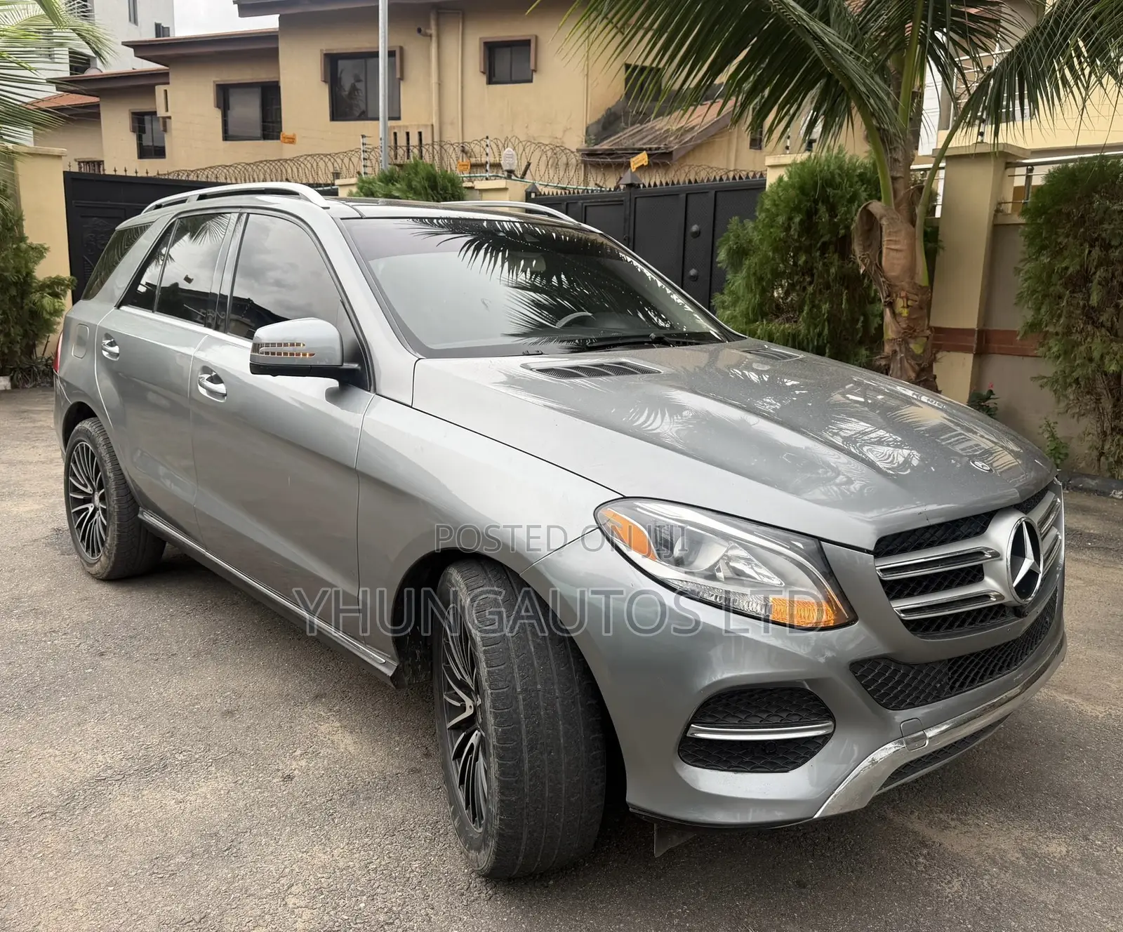Mercedes-Benz GLE-Class GLE 350 2017 Gray