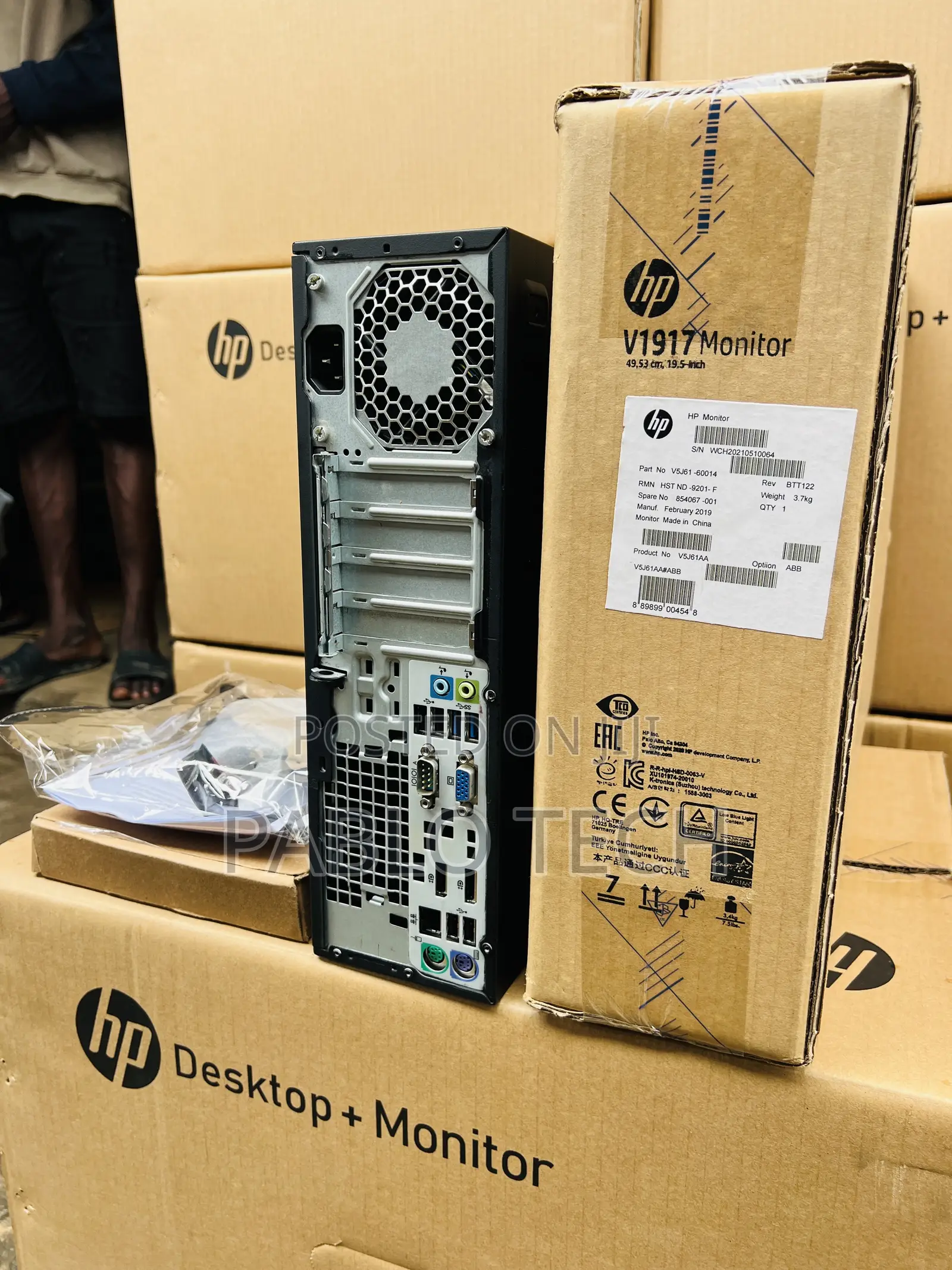 New Desktop Computer HP ProDesk 600 G1 8GB Intel Core i5 HDD 500GB