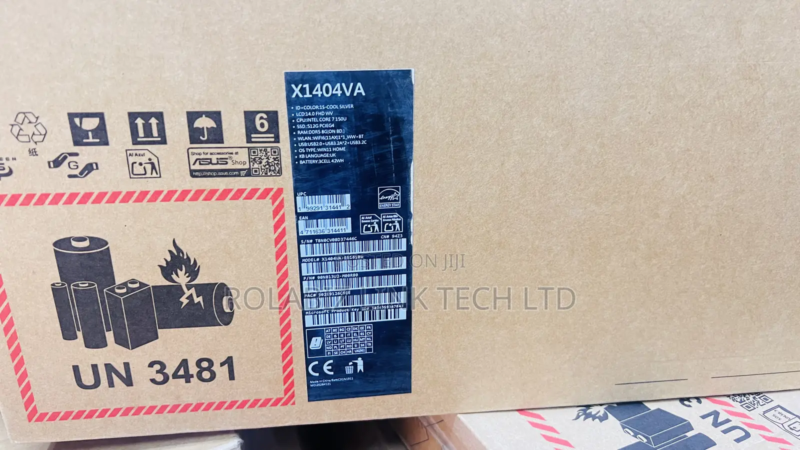 New Laptop Asus ASUSPRO B9440UA 8GB Intel Core i5 SSD 512GB