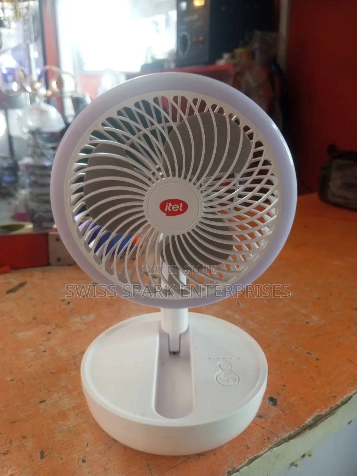 Itel Rechargeable Foldable Fan