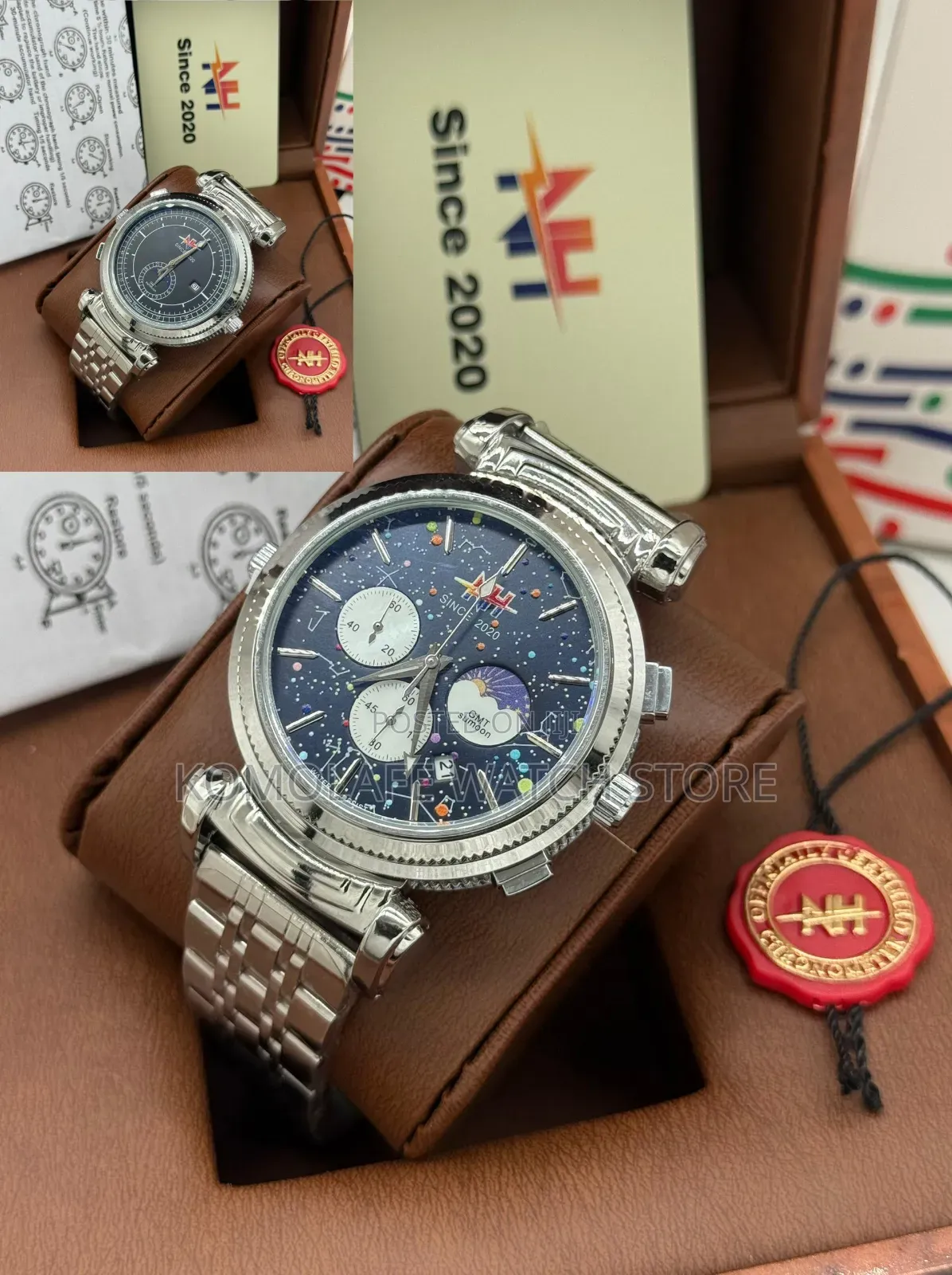 Nh Double Face Chronograph Chain