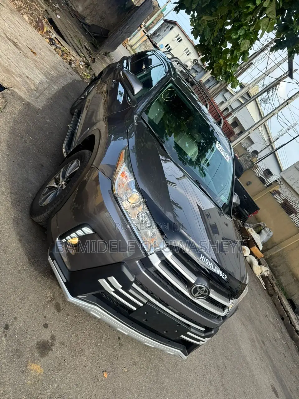 Toyota Highlander Limited Platinum 2019 Gray