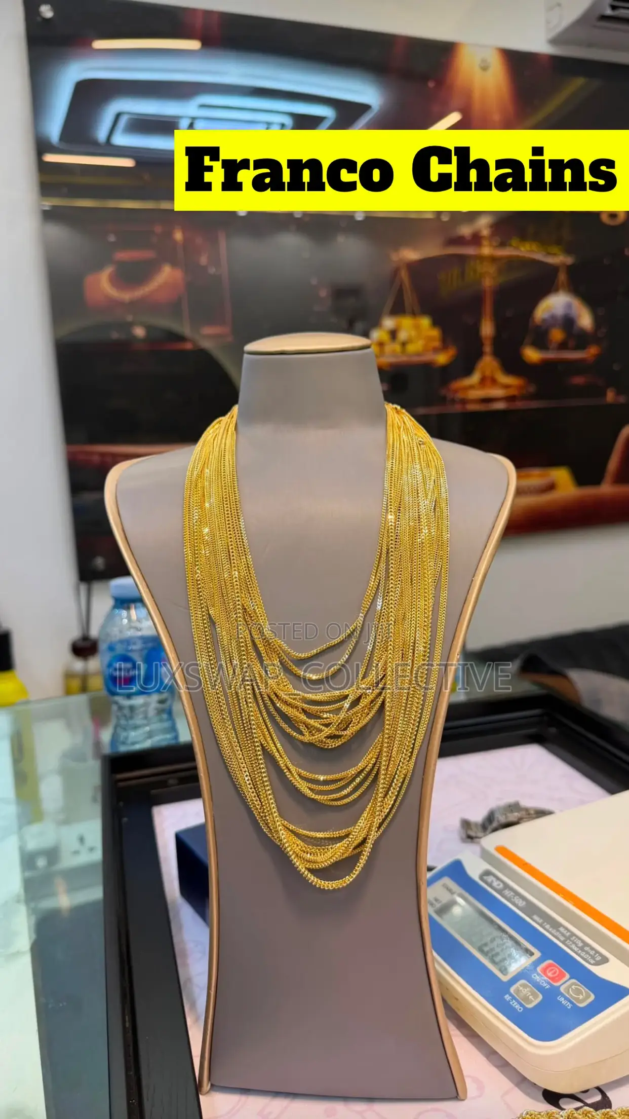 Gold Franco Chains