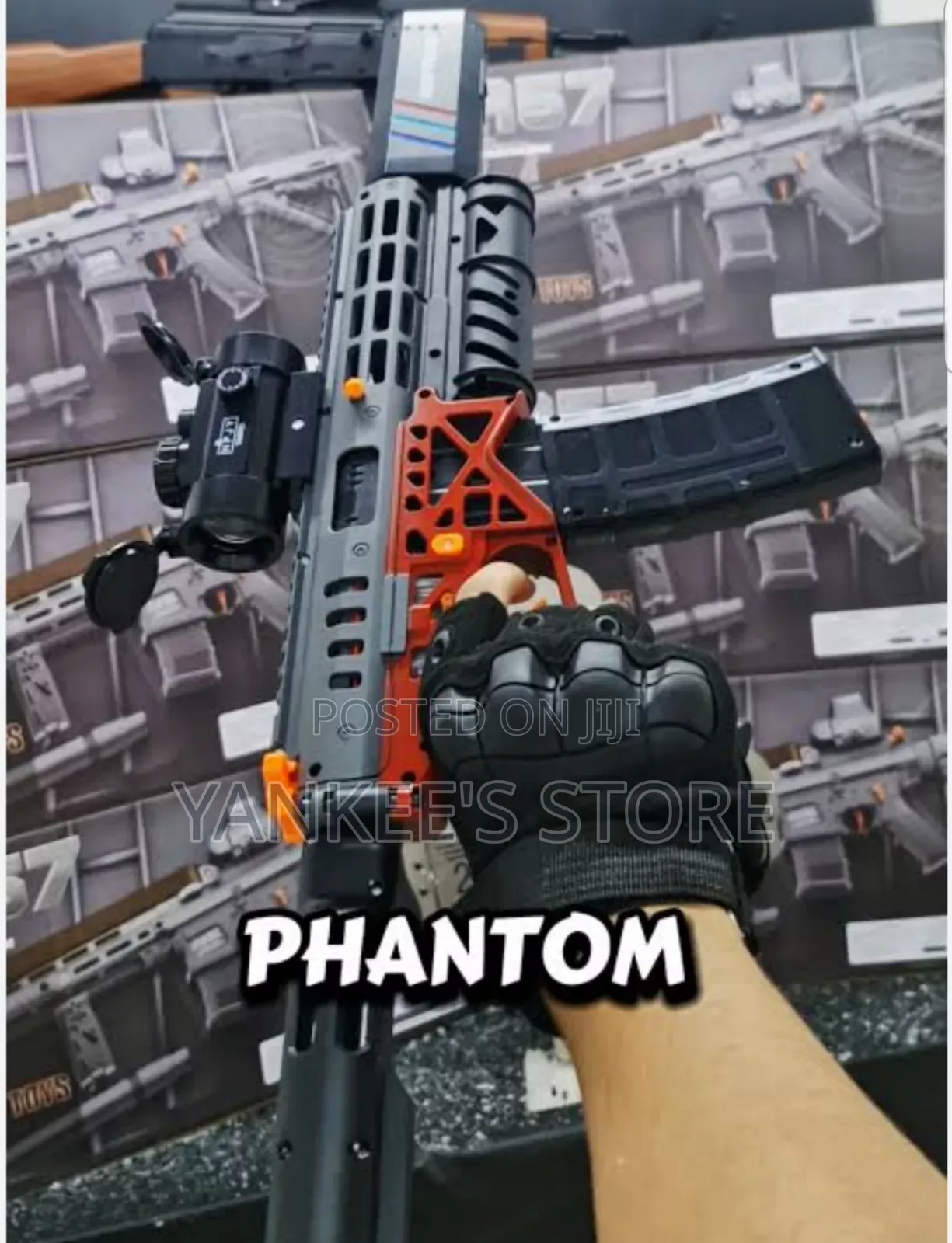 Imported Electric Mk6 Gel Blaster Toy Gun