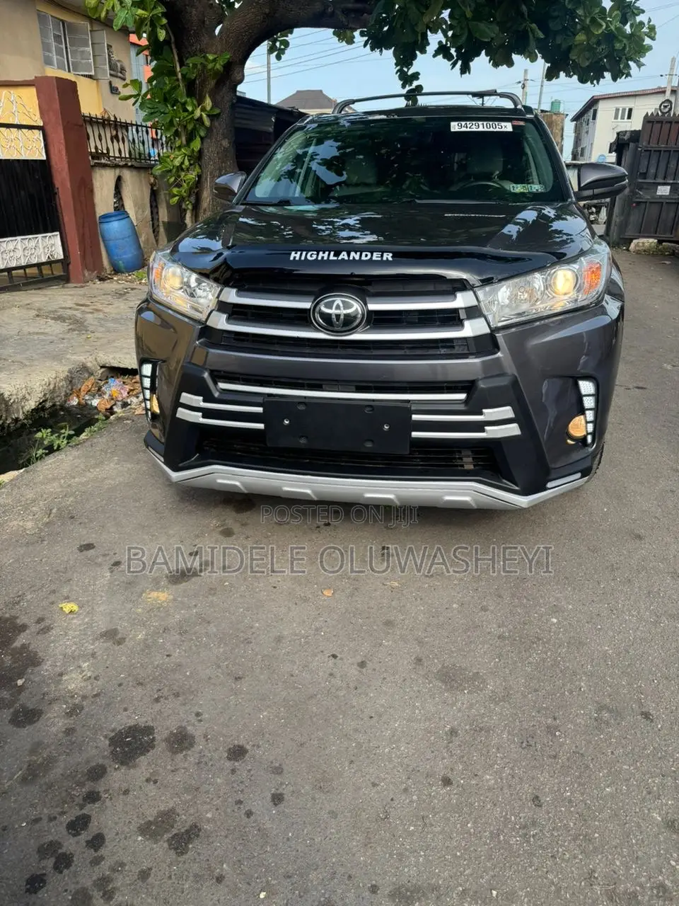 Toyota Highlander Limited Platinum 2019 Gray