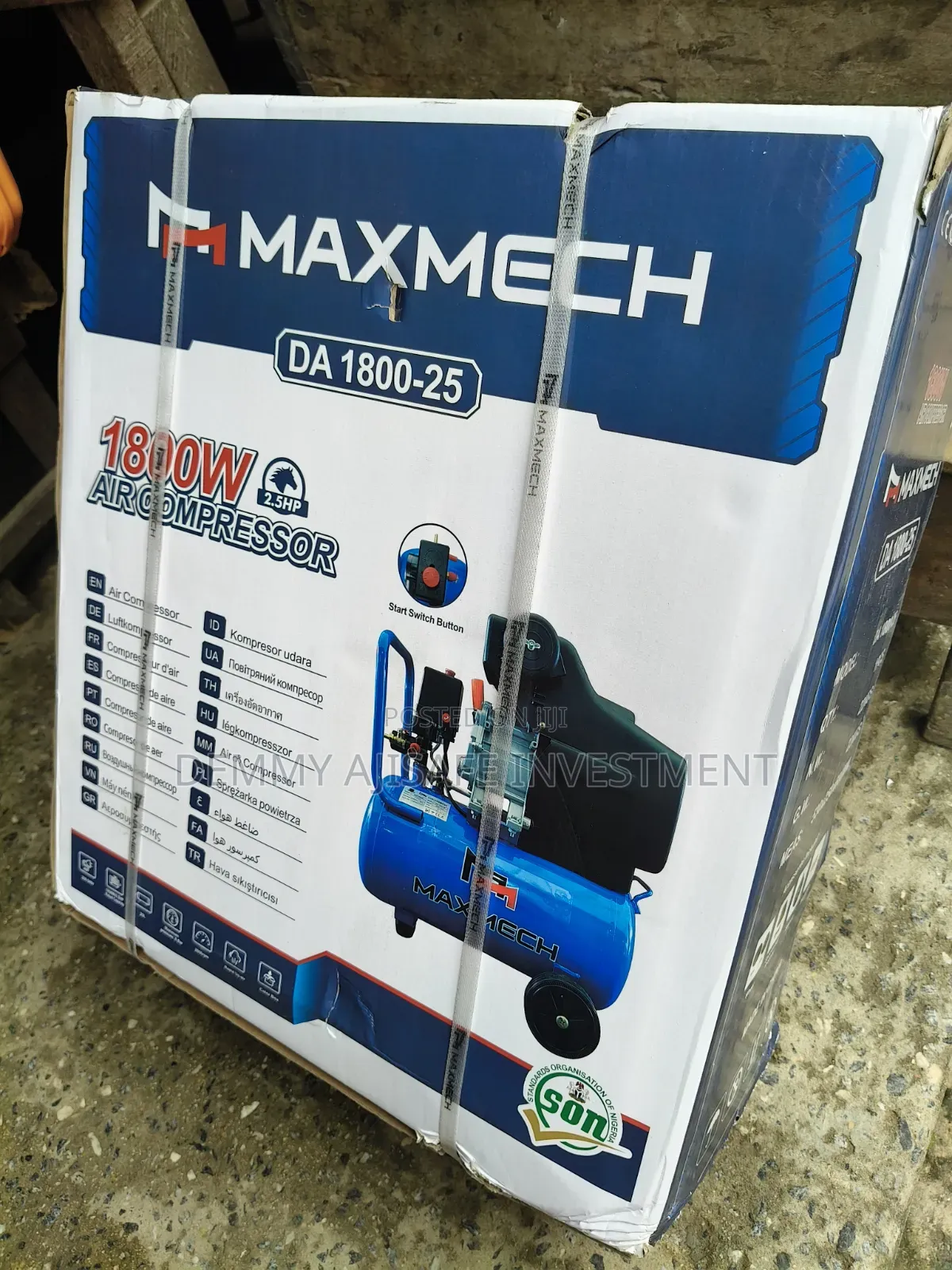 Maxmech Air Compressor 25ltr