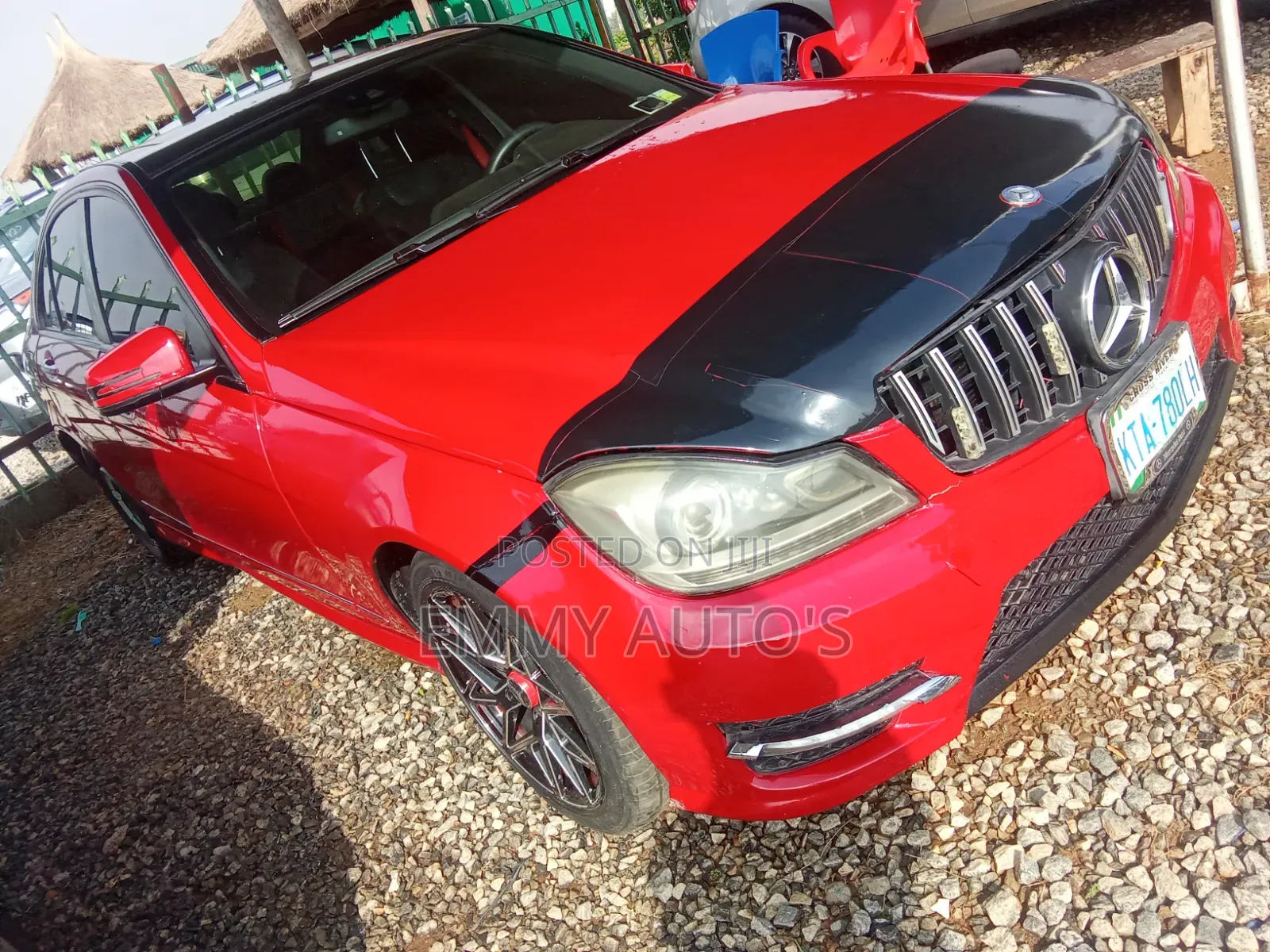 Mercedes-Benz C300 2013 Red