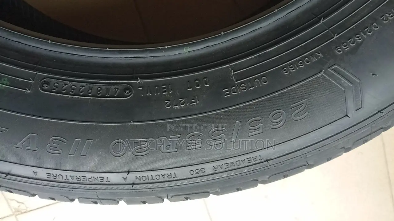 265/55/20 Dunlop Tyre